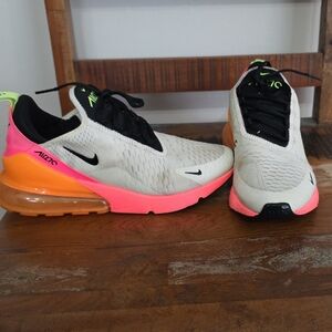 Nike Air Max 270 React with Neon Accents